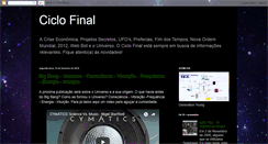 Desktop Screenshot of ciclofinal.blogspot.com