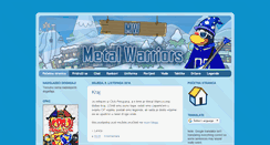 Desktop Screenshot of club-penguin-metal-warriors.blogspot.com