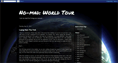 Desktop Screenshot of nomadworldtourev.blogspot.com