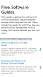 Mobile Screenshot of freesoftwareguides.blogspot.com