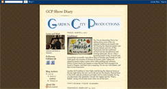 Desktop Screenshot of gcpshowdiary.blogspot.com
