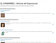 Tablet Screenshot of elchismorreo.blogspot.com