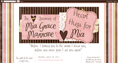 Desktop Screenshot of miagracesheartjourney.blogspot.com