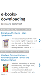 Mobile Screenshot of e-books-downloading.blogspot.com
