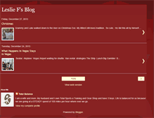 Tablet Screenshot of lesliefblog.blogspot.com