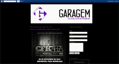 Desktop Screenshot of lojagaragem.blogspot.com