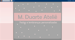 Desktop Screenshot of mduarteatelie.blogspot.com