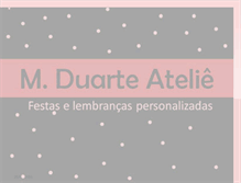 Tablet Screenshot of mduarteatelie.blogspot.com