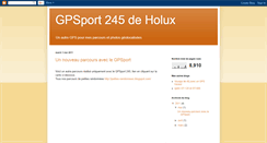 Desktop Screenshot of gpsport-245-de-holux.blogspot.com