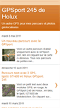 Mobile Screenshot of gpsport-245-de-holux.blogspot.com