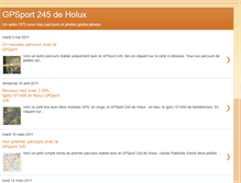 Tablet Screenshot of gpsport-245-de-holux.blogspot.com