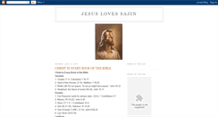 Desktop Screenshot of jesuslovessajin.blogspot.com