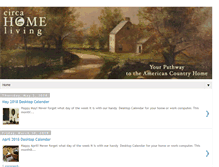 Tablet Screenshot of circahomeliving.blogspot.com