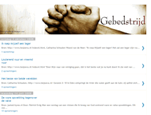 Tablet Screenshot of gebedstrijdprofetieen.blogspot.com