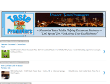 Tablet Screenshot of denvertastepromoters.blogspot.com