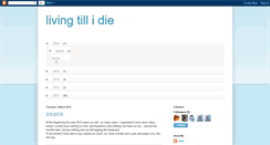 Desktop Screenshot of livingtillidie.blogspot.com