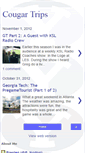 Mobile Screenshot of cougartrips.blogspot.com