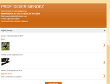 Tablet Screenshot of maestrodidier.blogspot.com