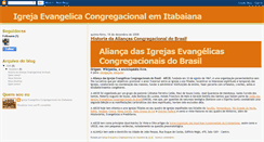 Desktop Screenshot of congregacionalemitabaina.blogspot.com