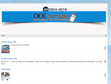 Tablet Screenshot of dcecursos.blogspot.com