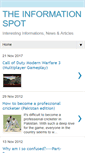 Mobile Screenshot of infospott.blogspot.com