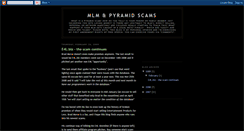 Desktop Screenshot of illegalmlms.blogspot.com