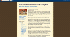 Desktop Screenshot of goccuvolleyball.blogspot.com