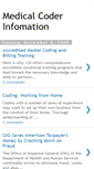 Mobile Screenshot of medical-coders-info.blogspot.com