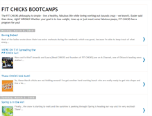 Tablet Screenshot of fitchicks123.blogspot.com
