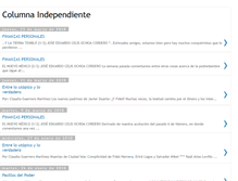 Tablet Screenshot of columnaindependiente.blogspot.com