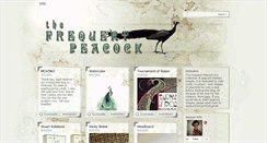 Desktop Screenshot of frequentpeacock.blogspot.com