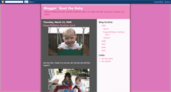 Desktop Screenshot of gobabymorrow.blogspot.com