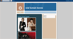 Desktop Screenshot of newkoreanmovies.blogspot.com