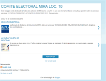 Tablet Screenshot of electoralmiraferias.blogspot.com