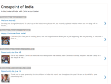 Tablet Screenshot of crosspointofindia.blogspot.com