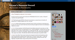 Desktop Screenshot of occamskatana.blogspot.com