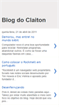 Mobile Screenshot of claitonoliveira.blogspot.com