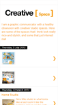 Mobile Screenshot of creative-5pace.blogspot.com