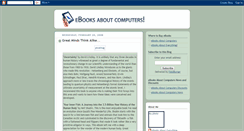 Desktop Screenshot of ebooksaboutcomputers.blogspot.com