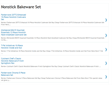 Tablet Screenshot of nonstick-bakeware-set.blogspot.com
