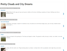 Tablet Screenshot of prettycloudsandcitydreams.blogspot.com