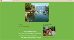 Desktop Screenshot of benandgillianswedding.blogspot.com