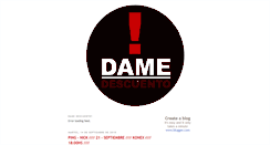 Desktop Screenshot of damedescuento.blogspot.com