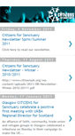 Mobile Screenshot of citizensforsanctuary.blogspot.com