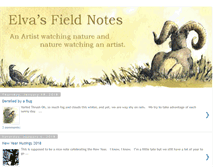 Tablet Screenshot of elvafieldnotes.blogspot.com