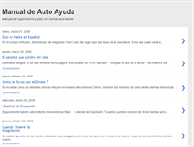 Tablet Screenshot of manual-de-auto-ayuda.blogspot.com