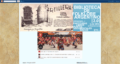 Desktop Screenshot of bibliotecafolk.blogspot.com