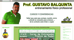 Desktop Screenshot of elprofegustavobalquintacursos.blogspot.com