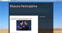 Desktop Screenshot of bitacoraparticipativa.blogspot.com