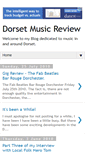 Mobile Screenshot of dorsetmusicreview.blogspot.com